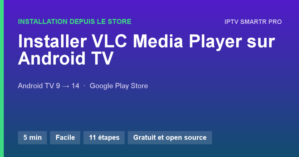 VLC Media Player sur Box et TV Android TV / Google TV — Installation depuis le store